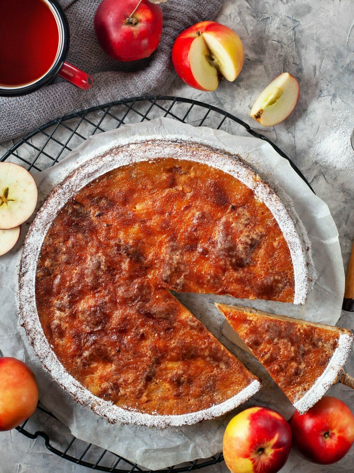 Glasuuritud õunakook