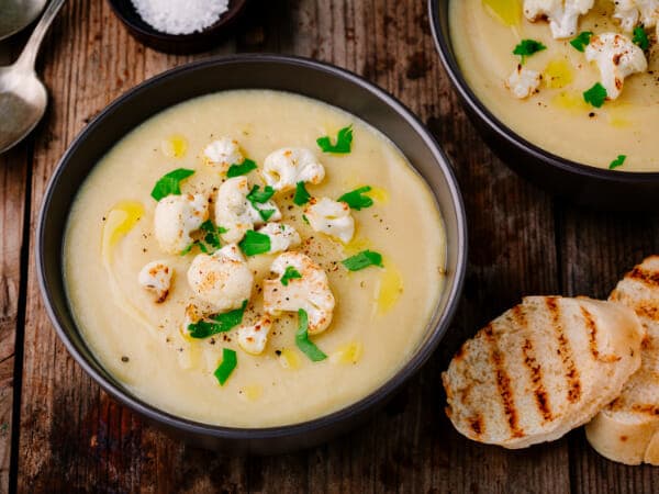 Kreemjas lillkapsa püreesupp