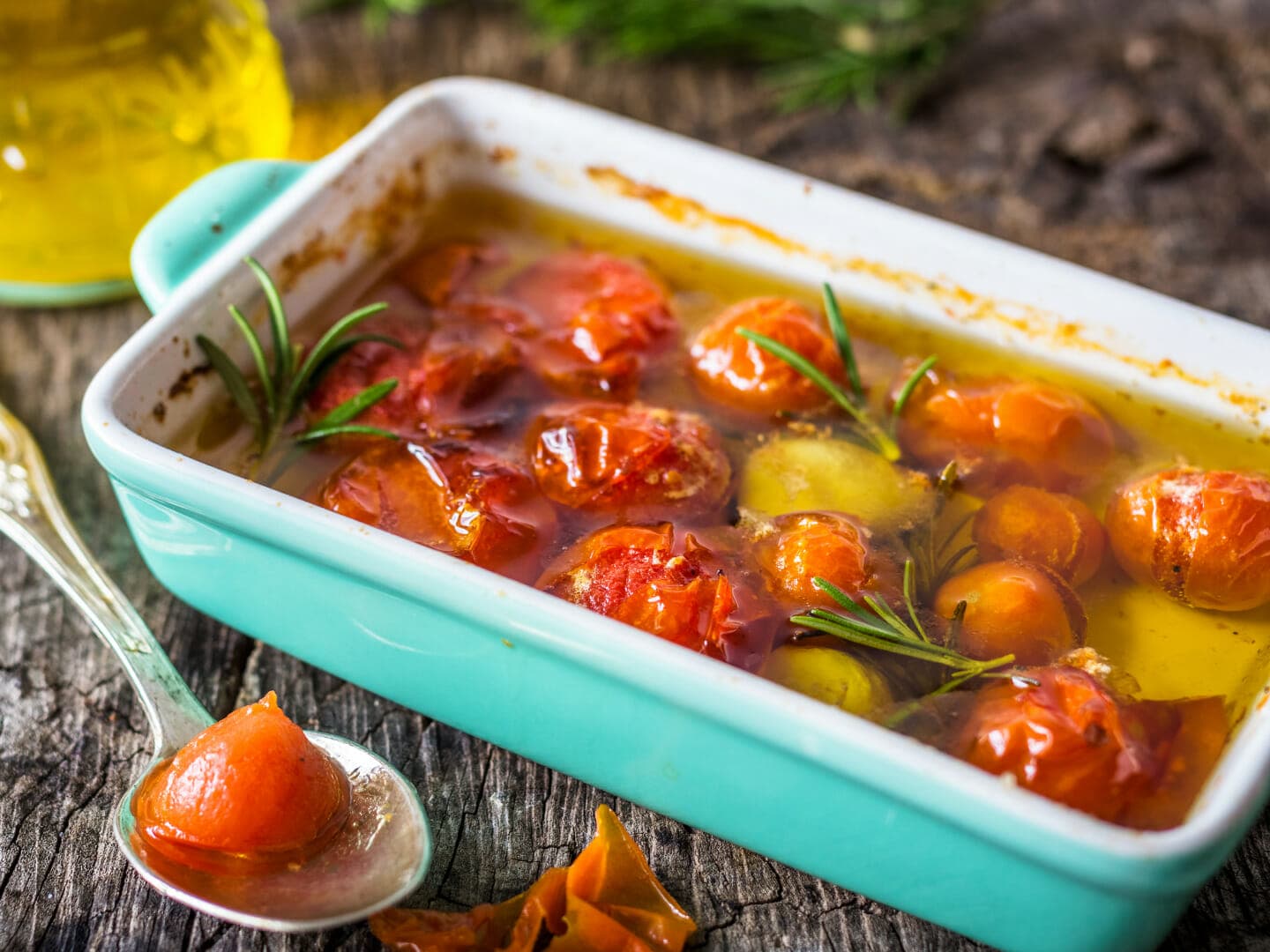 Õlis marineeritud tomatid