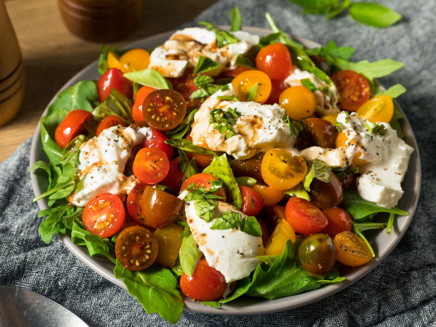 Burrata salat