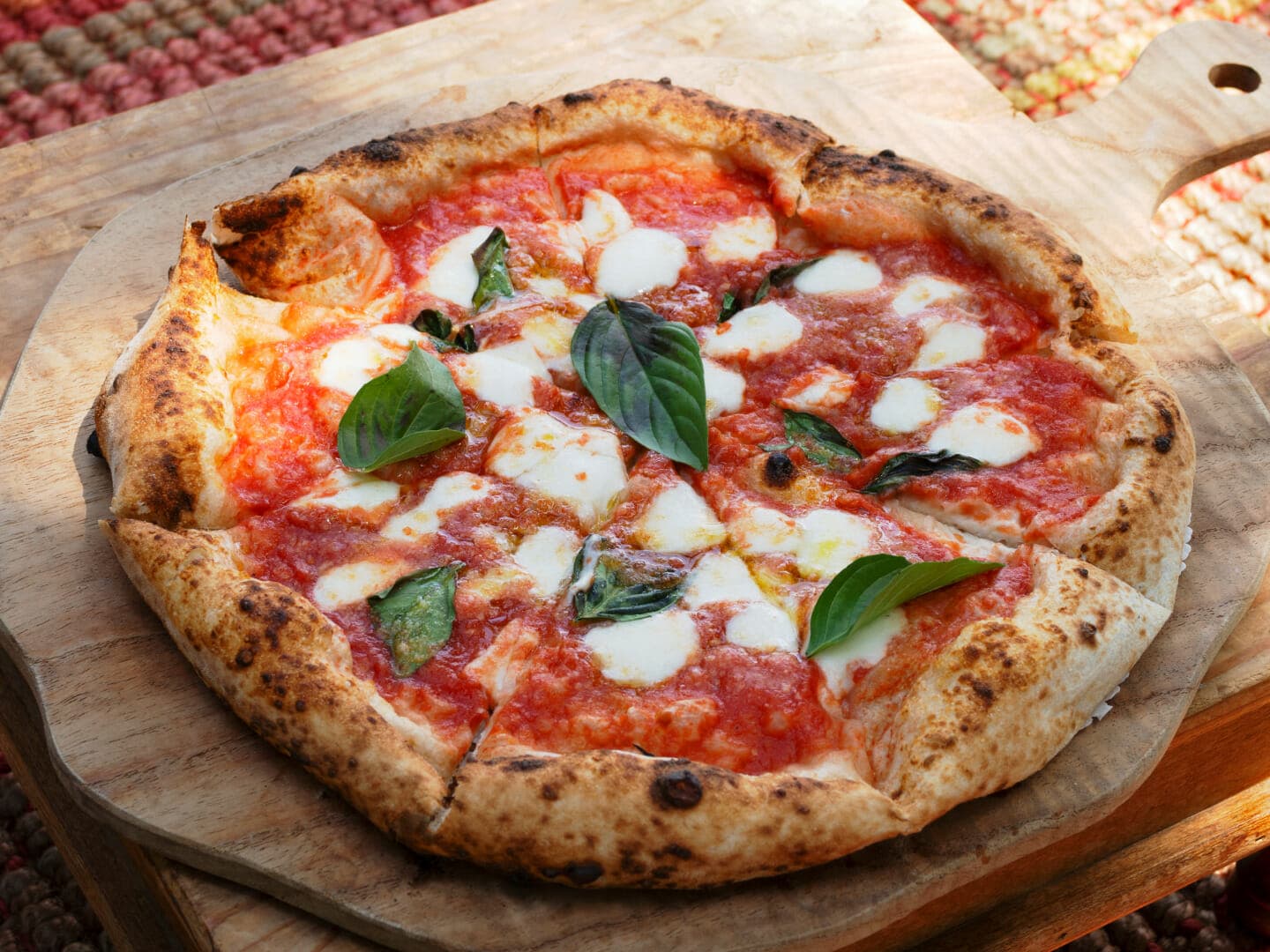 Margherita pizza
