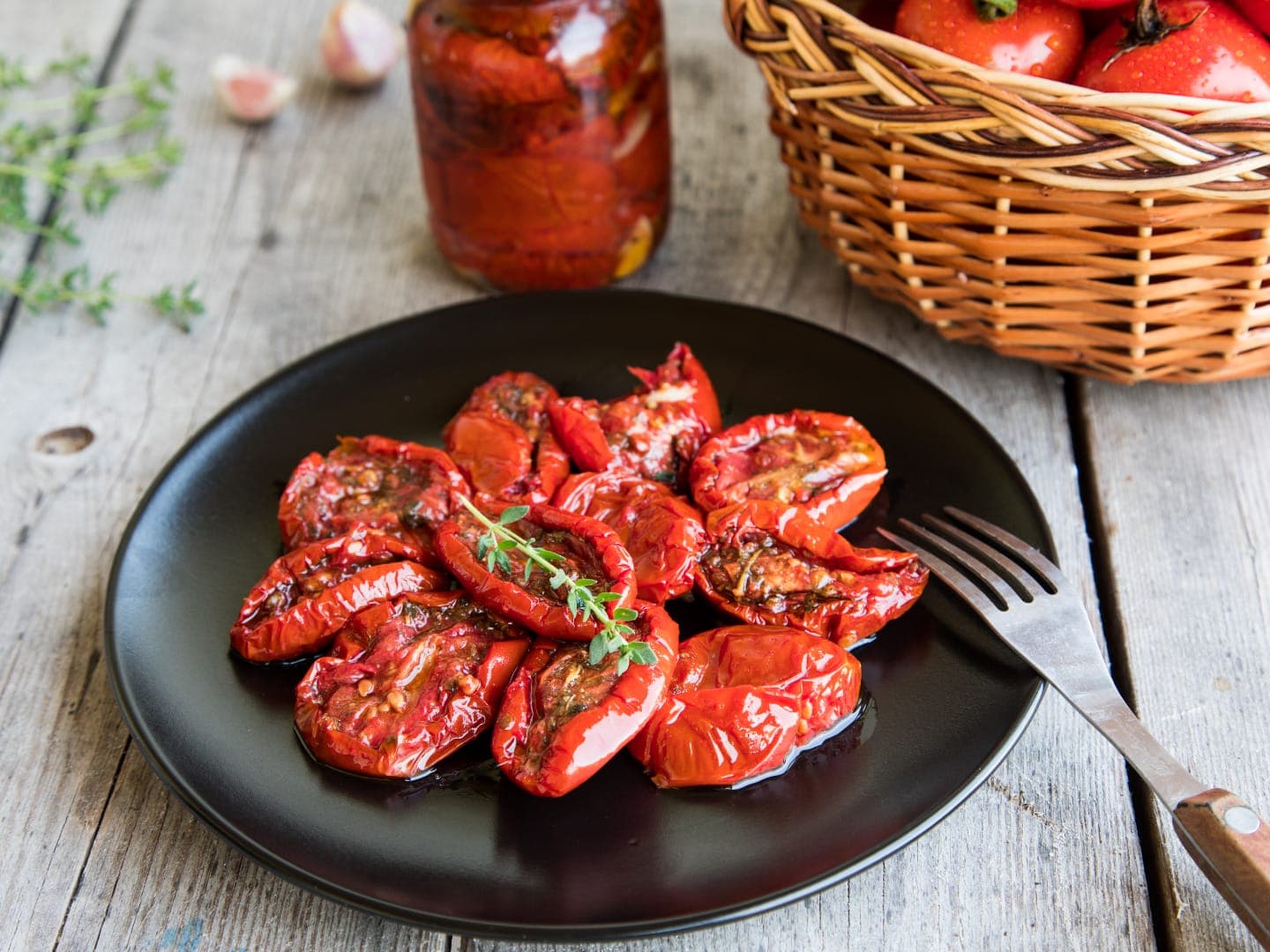 Päikesekuivatatud tomatid