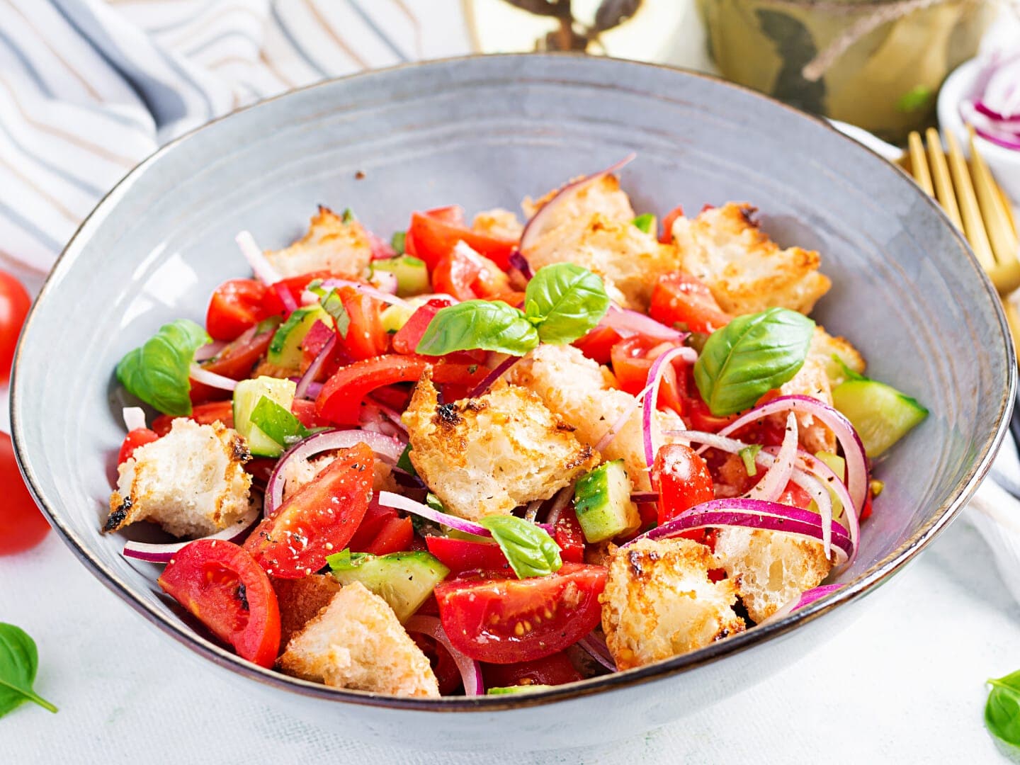 Itaaliapärane Panzanella