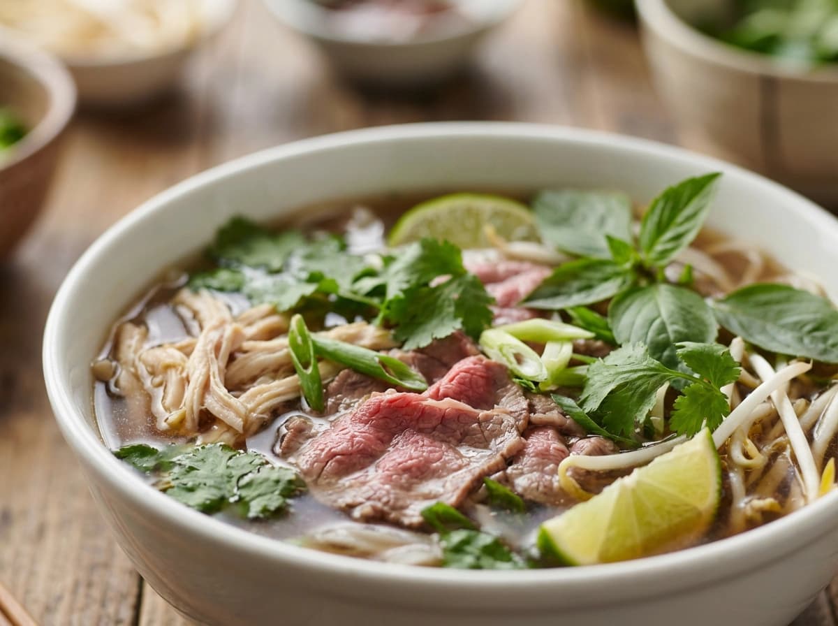 Lihtne Vietnami nuudlisupp Pho Bo