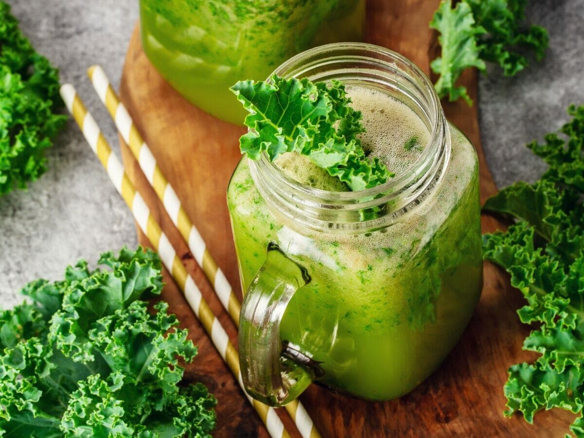 Spinati-lehtkapsa smuuti