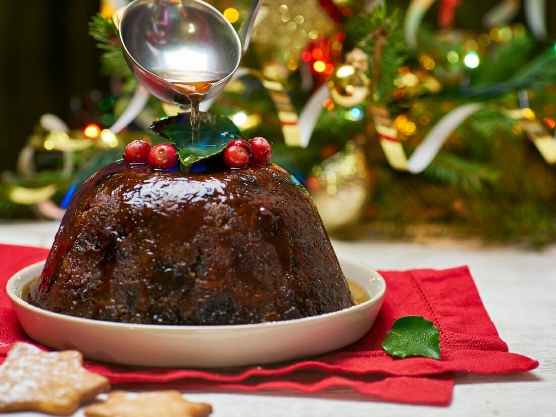 Jõulupuding karamellikastmega