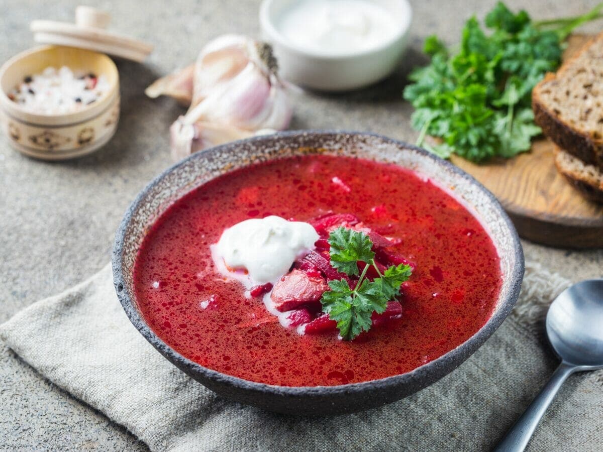 Klassikaline Ukraina borš