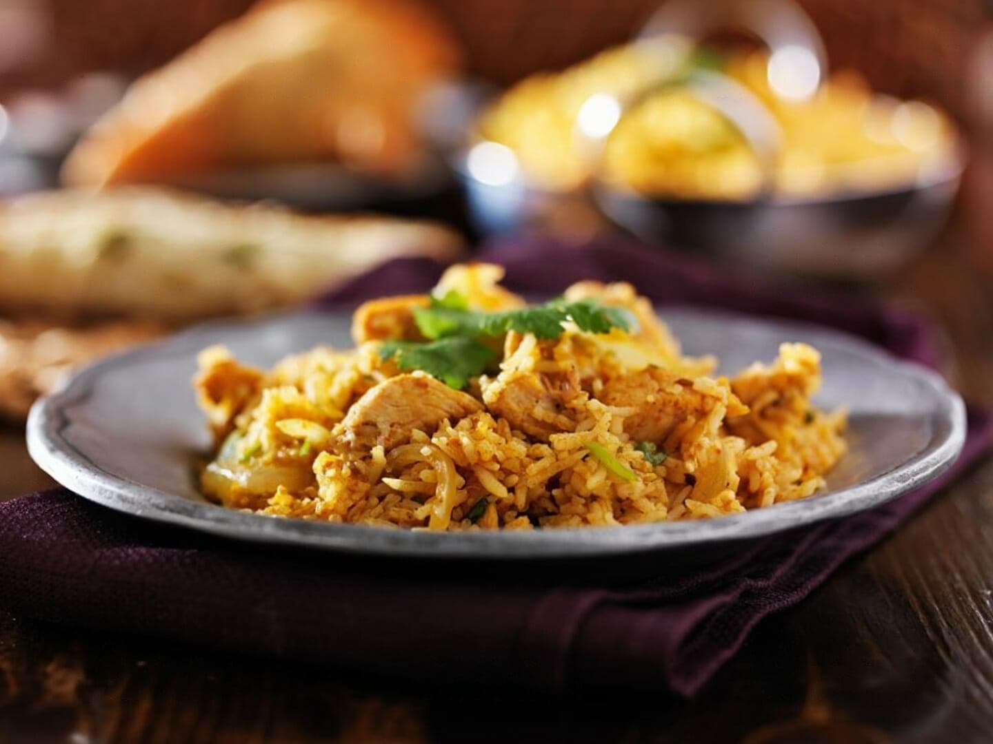 Biryani riisiroog kanaga
