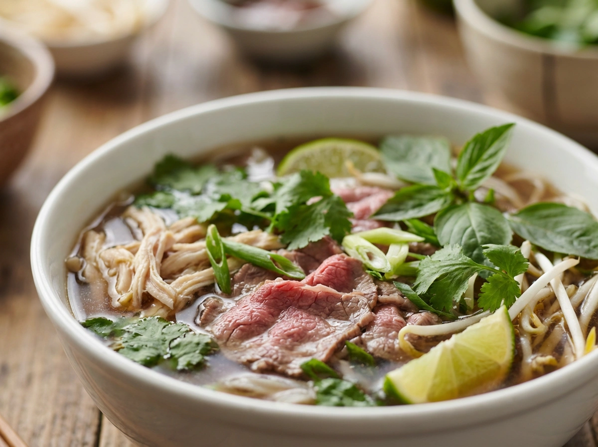 Lihtne Vietnami nuudlisupp Pho Bo