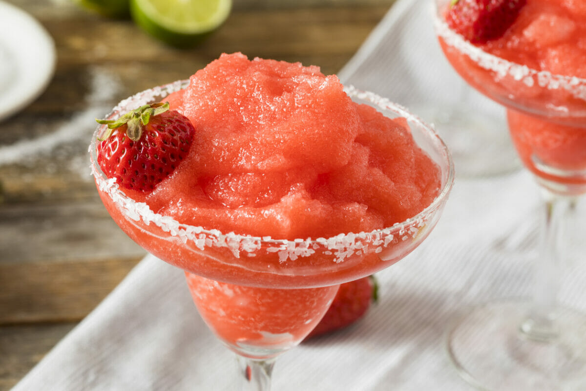 Maasika Margarita kokteil